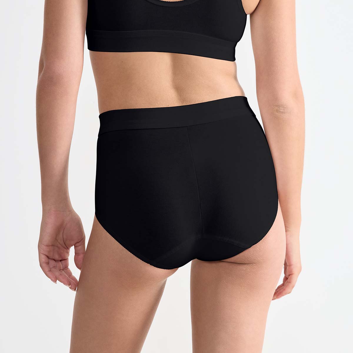 Sloggi Double Comfort 2-Pack maxi trusse, sort - 10222796 - 0004 - Black