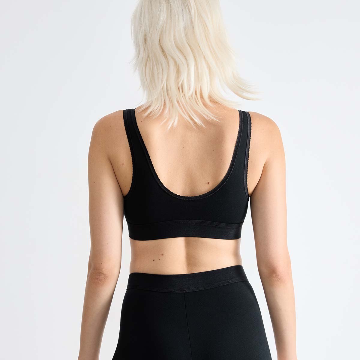 Sloggi Double Comfort BH top, sort - 10222797 - 0004 - Black