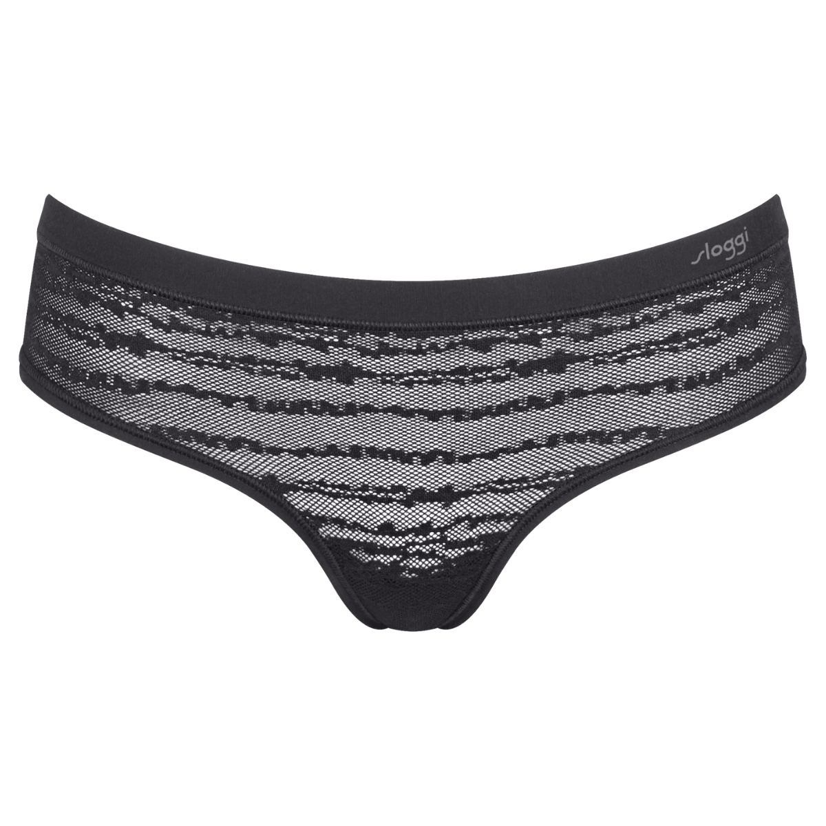 Sloggi Free Evolve Lace hipster trusse, sort - 10224713 - 0004 - Black