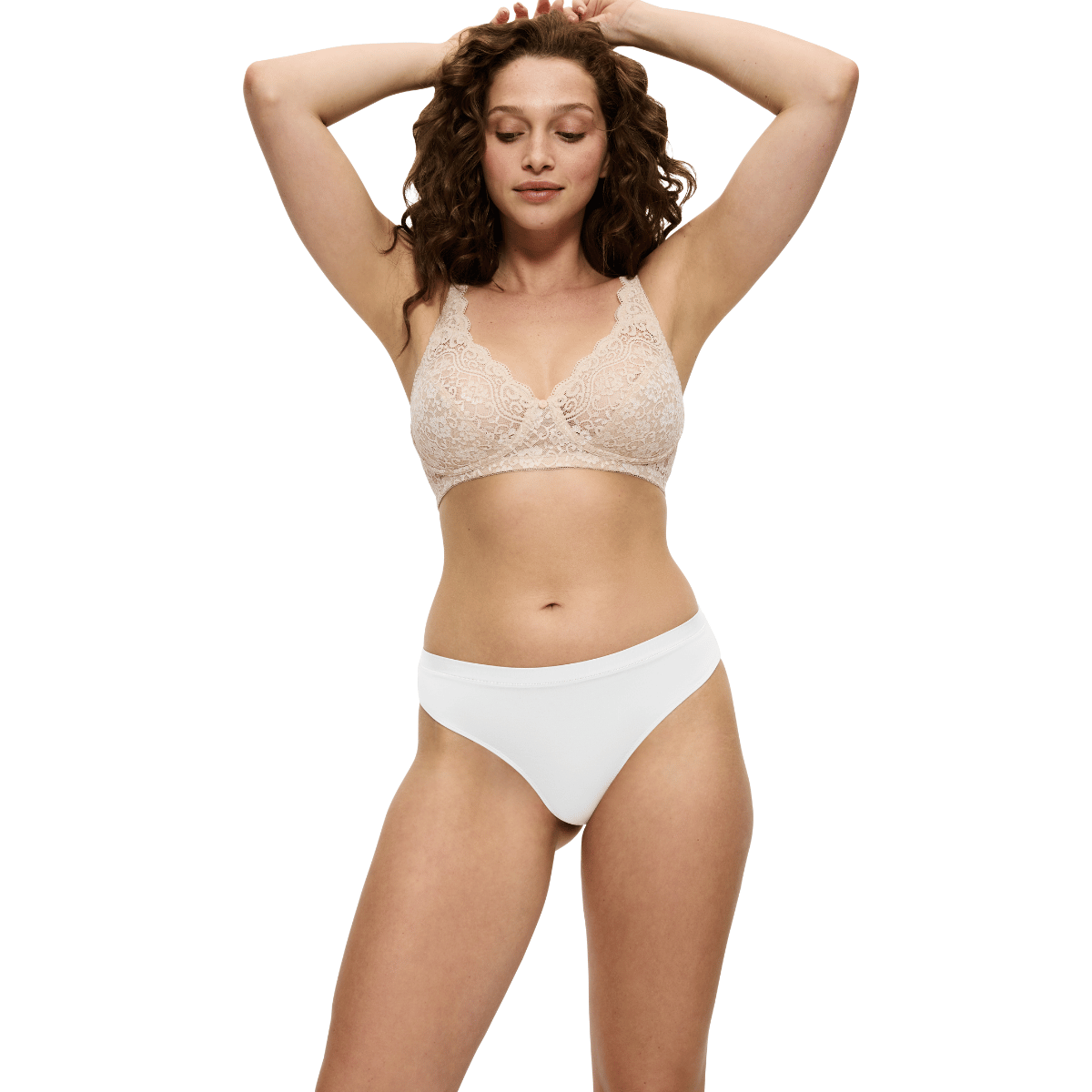 Triumph Sense Of Modal g-streng, hvid - 10224759 - 0003 - White