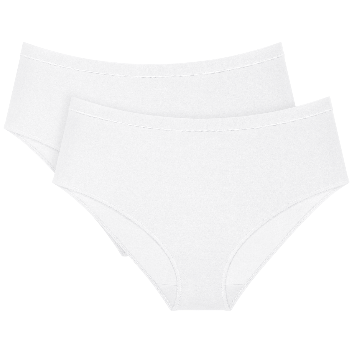 Triumph Sense Of Modal 2-Pack midi trusse, hvid - 10224762 - 0003 - White