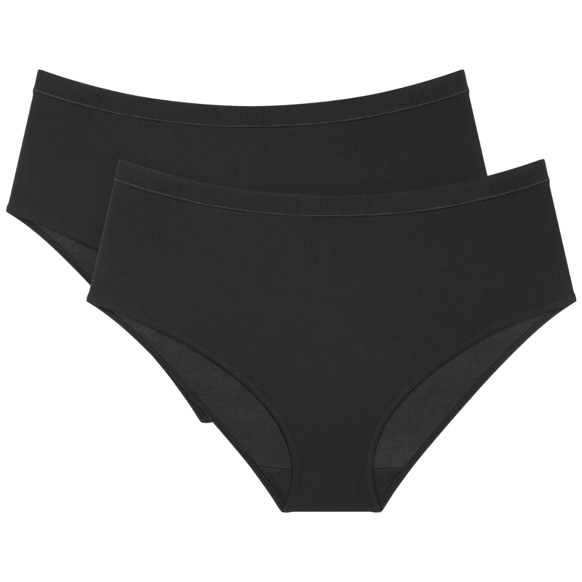 Triumph Sense Of Modal 2-Pack midi trusse, sort - 10224762 - 0004 - Black