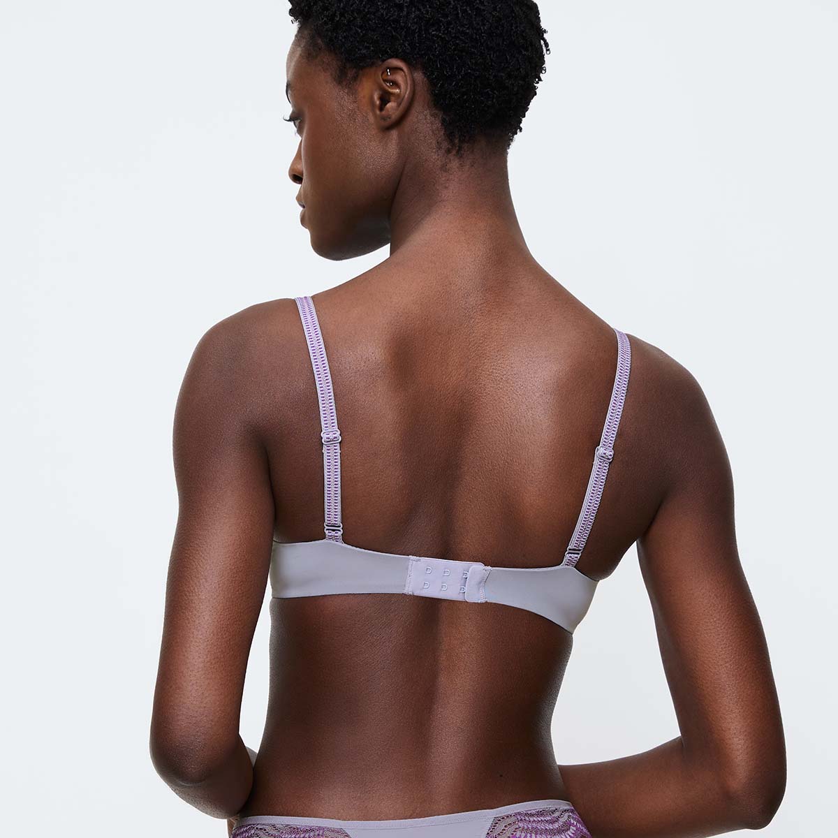 Triumph Comfort Glam WHU push-up BH, grå - 10224965 - 3557 - Grey Shadow
