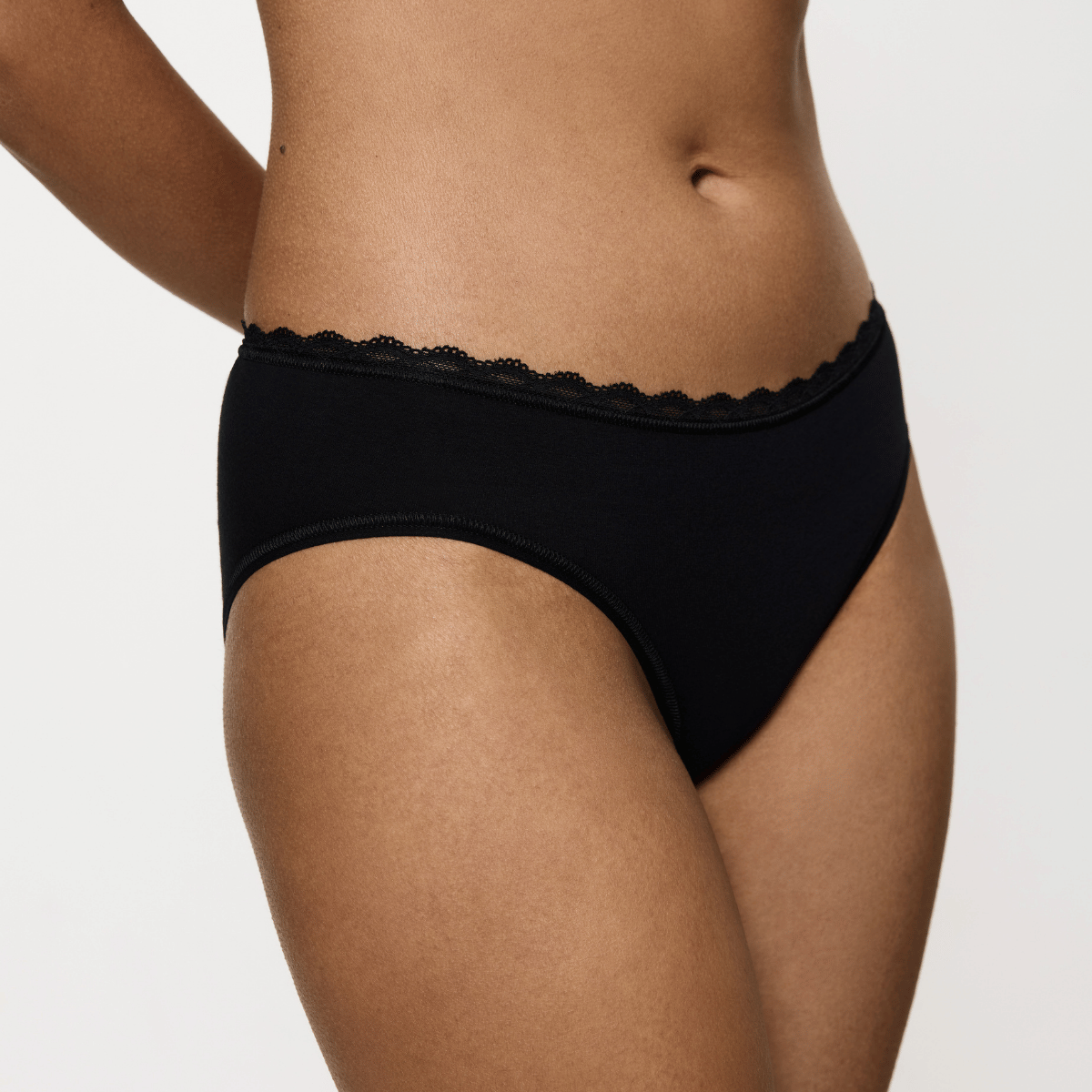 Triumph Feel Of Cotton 2-Pack tai trusse, sort - 10225045 - 0004 - Black