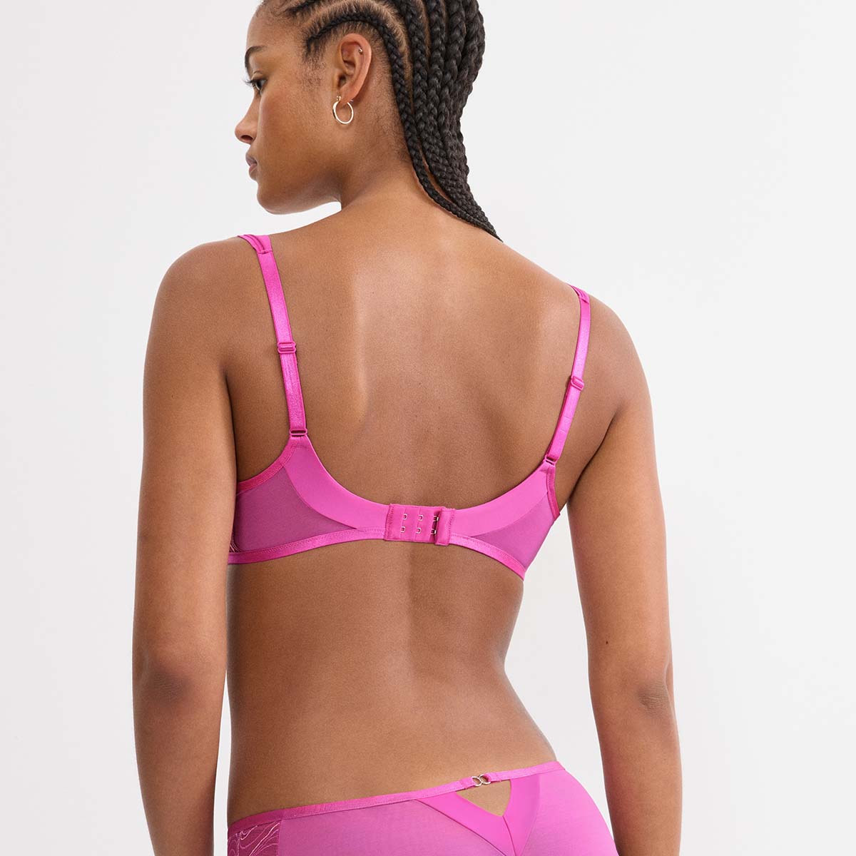 Triumph Palina Waves Of Glow WH balconette BH, pink - 10226332 - 1590 - Plum Fusion