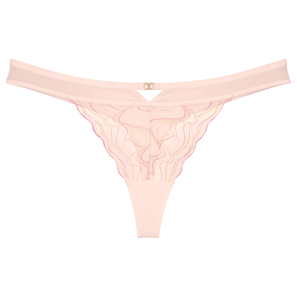Triumph Palina Waves Of Glow g-streng, lyserød - 10226378 - 0040 - Porcelain