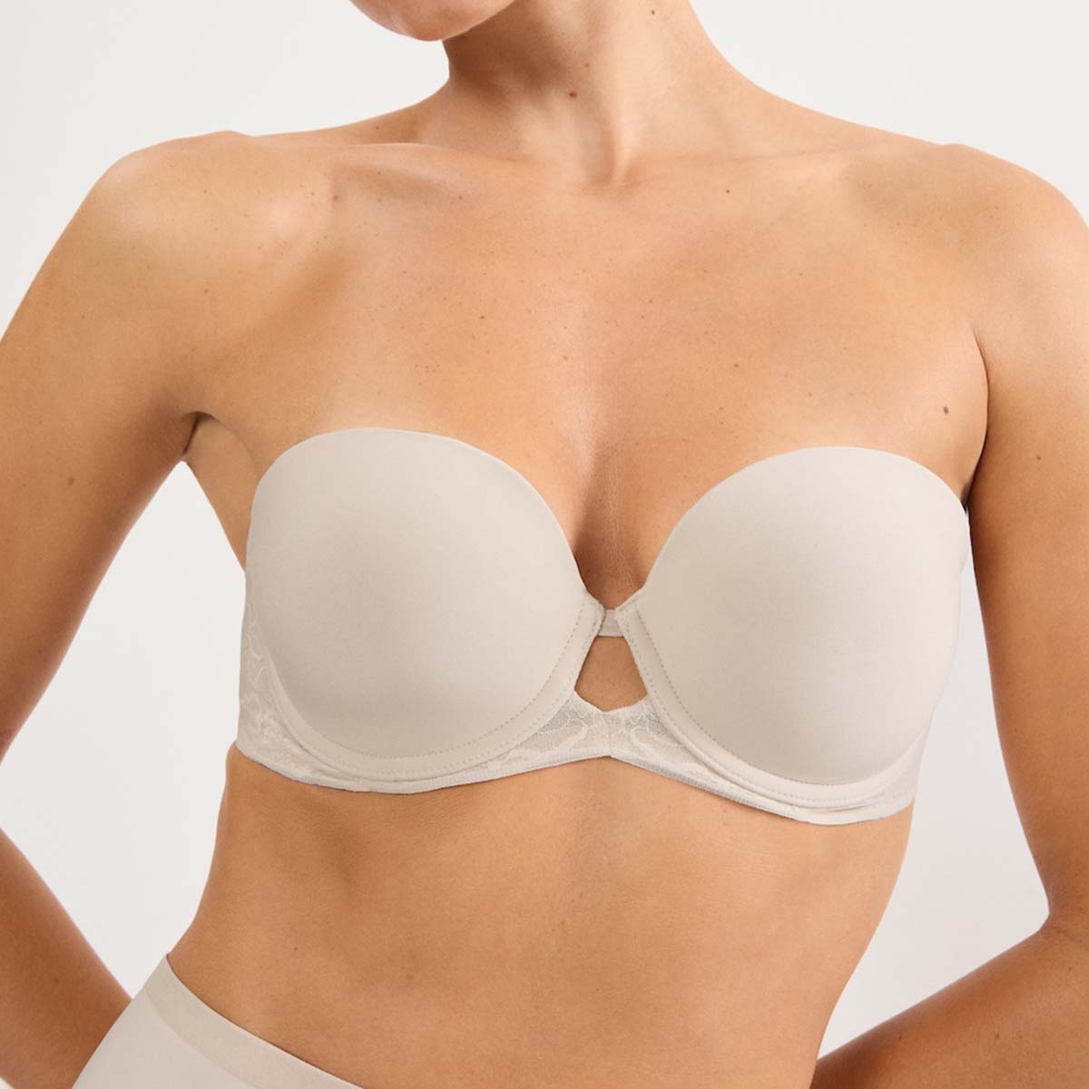 Triumph Comfort Contour WDP stropløs BH, beige - 10226400 - 00NZ - Nude Beige