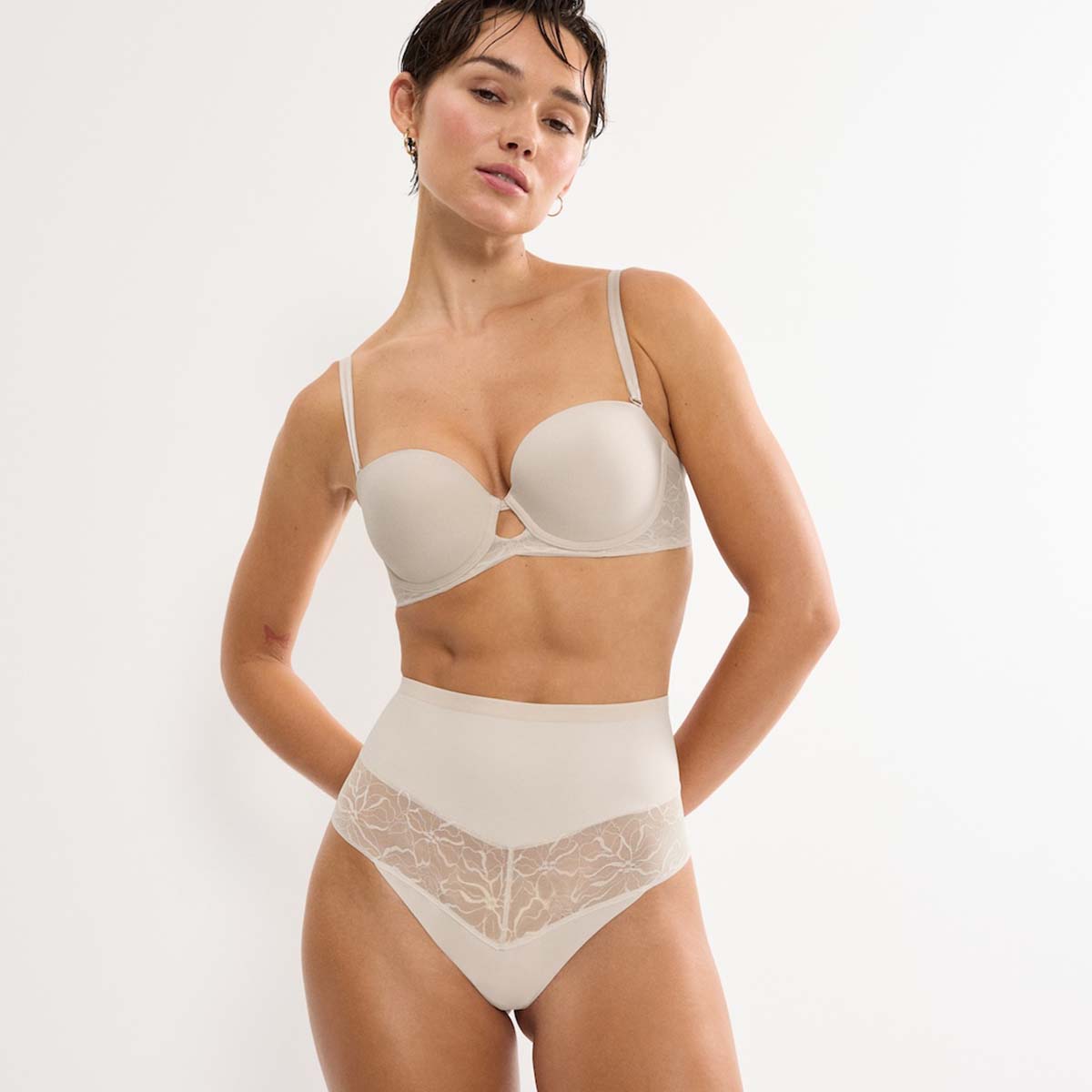 Triumph Comfort Contour WDP stropløs BH, beige - 10226400 - 00NZ - Nude Beige