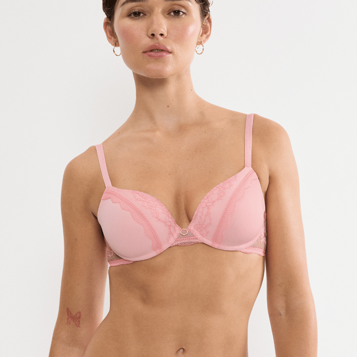 Triumph Comfort Allure WHP BH med bøjle, lyserød - 10226435 - 1539 - Strawberry Cream