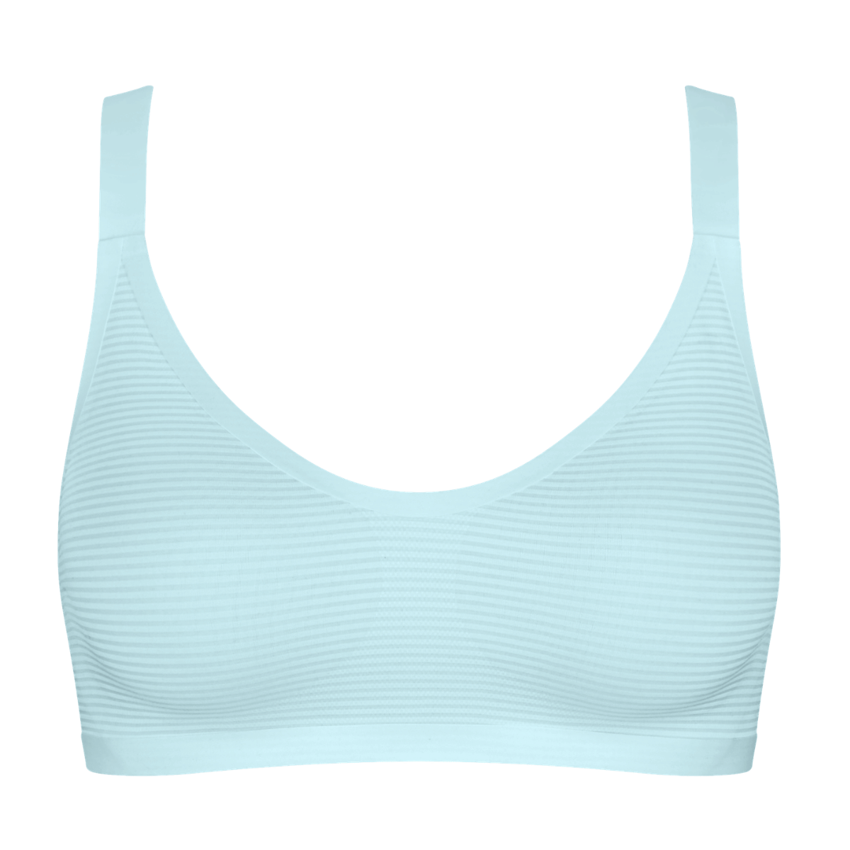 Sloggi Zero Feel Air bralette BH, lyseblå - 10226799 - 3879 - Fresh Mint