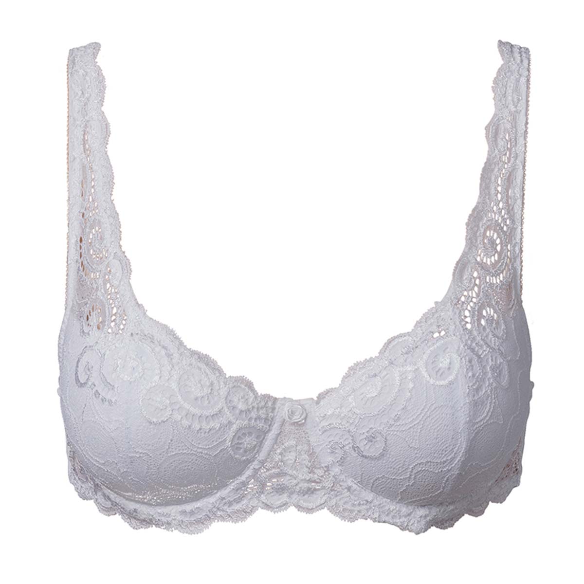 Trofé Irene BH med bøjle, hvid - 10255 - 1000 - White