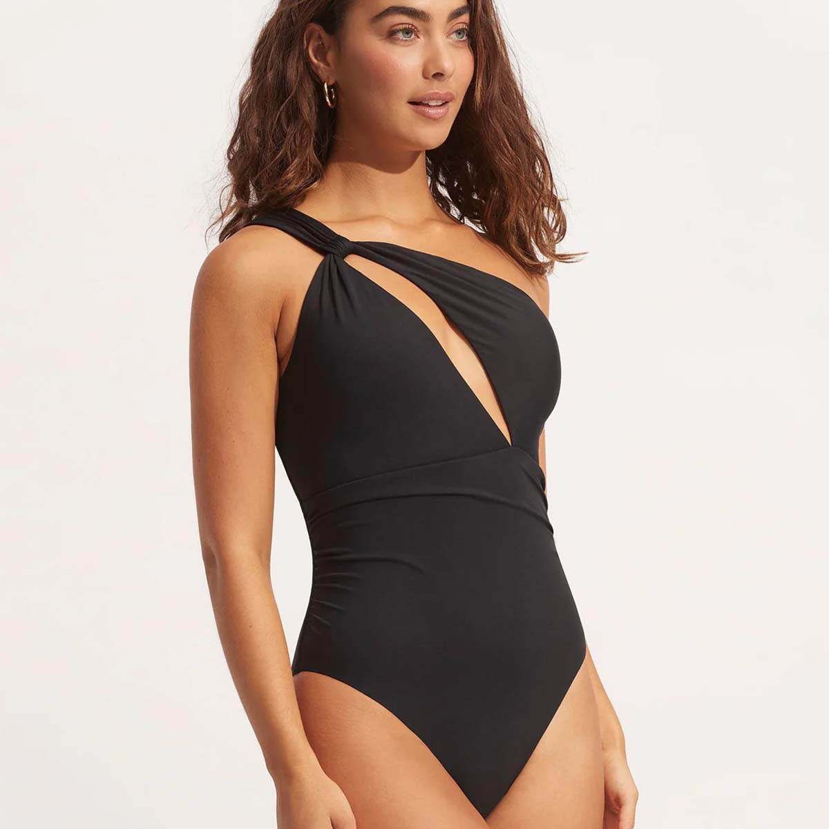 Seafolly Collective badedragt uden bøjle, sort - 10887 - 942 - Black