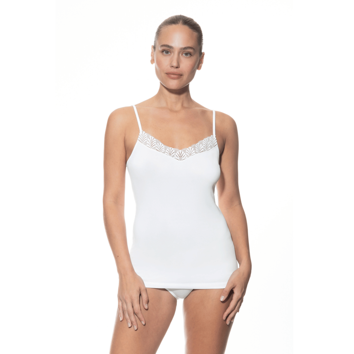 Mey Emotion Elegance top, hvid - 1110026 - 001 - White