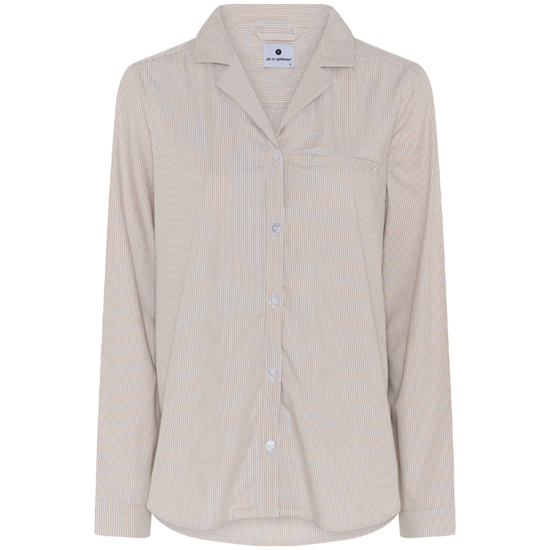 JBS of Denmark Bamboo Blend natskjorte, beige - 8-11216-74 - 8101 - Beige