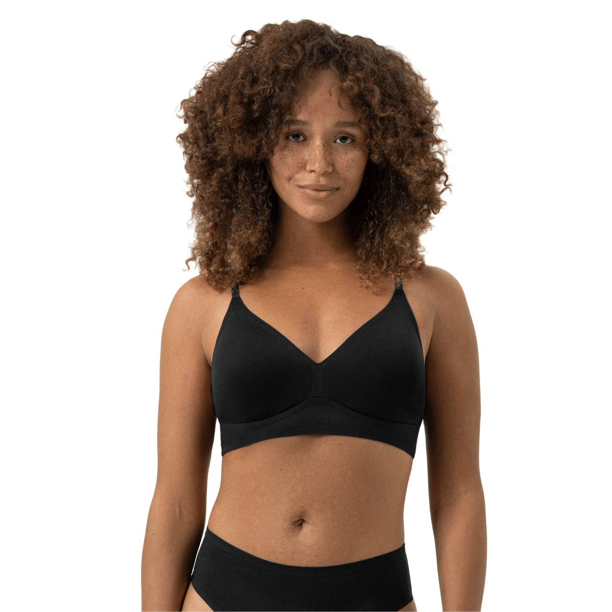 Mey Invisibles trekant BH, sort - 1150030 - 003 - Black