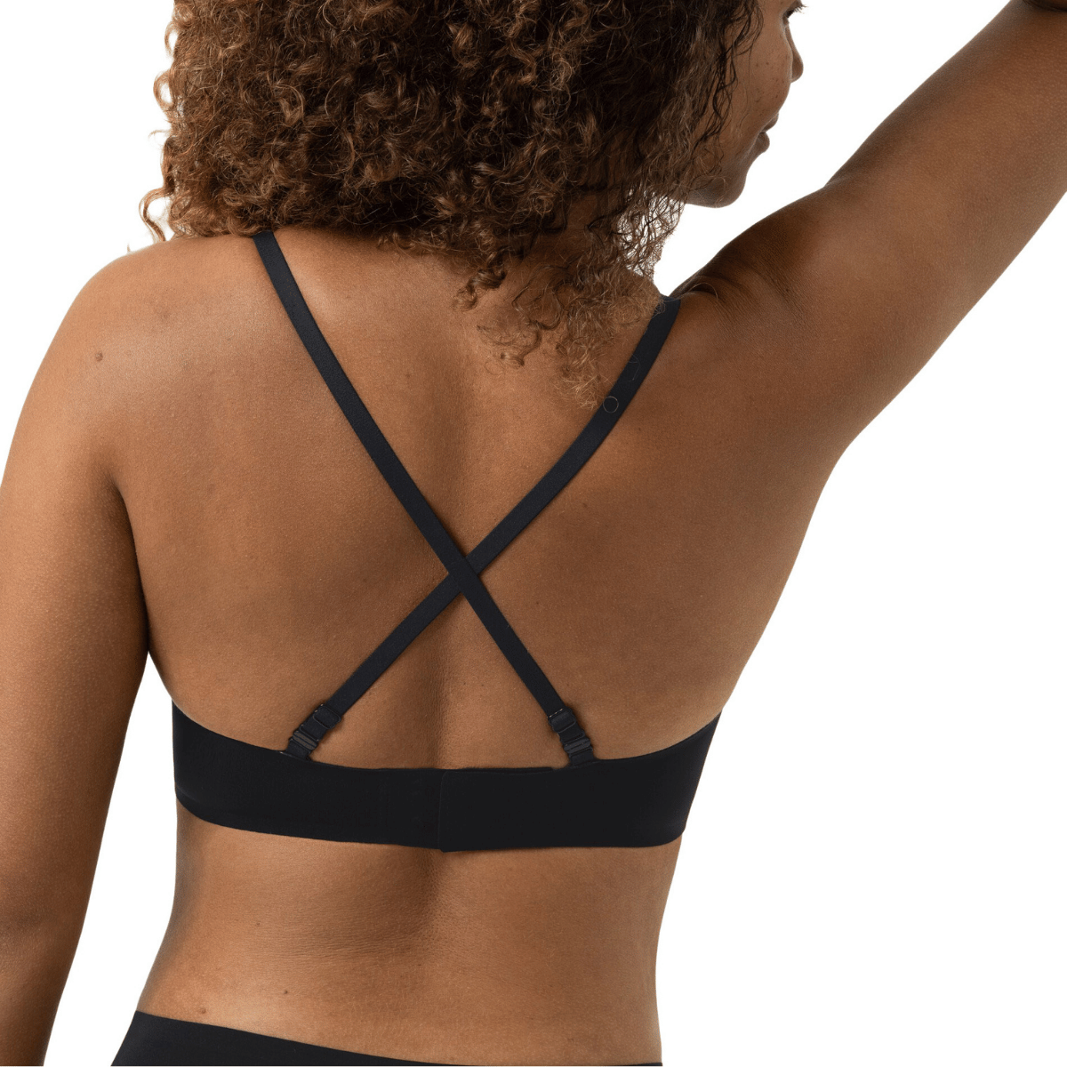 Mey Invisibles trekant BH, sort - 1150030 - 003 - Black