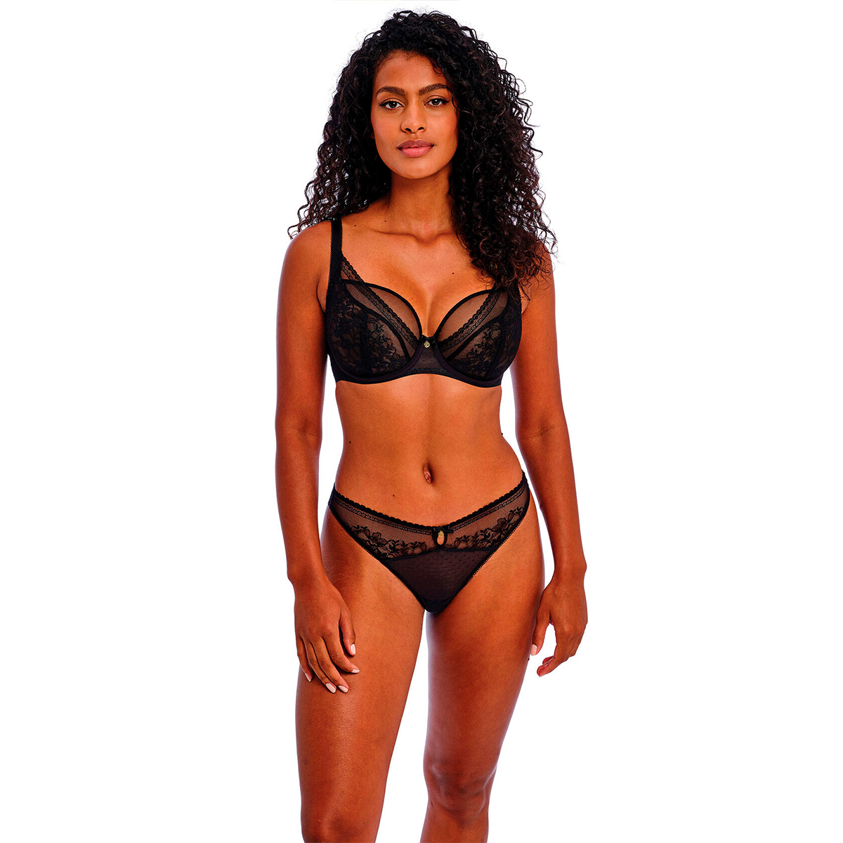 Freya Sydnie BH med bøjle, sort - AA402821 - BLK - Black