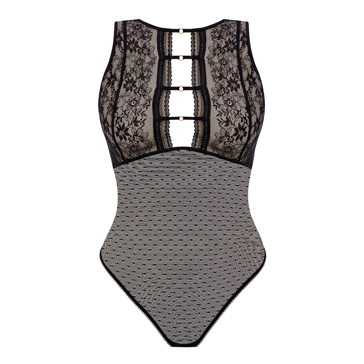 Freya Sydnie bodystocking, sort - AA402893 - BLK - Black