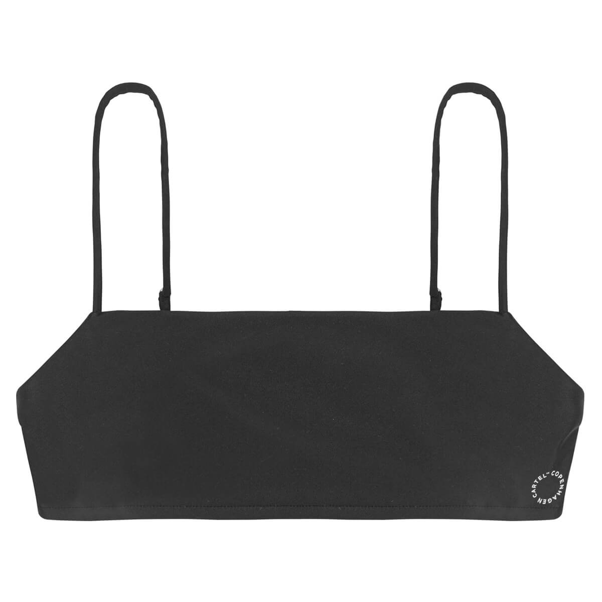 Copenhagen Cartel Sanur bikini top uden bøjle, sort - 12124 - Nero - Nero