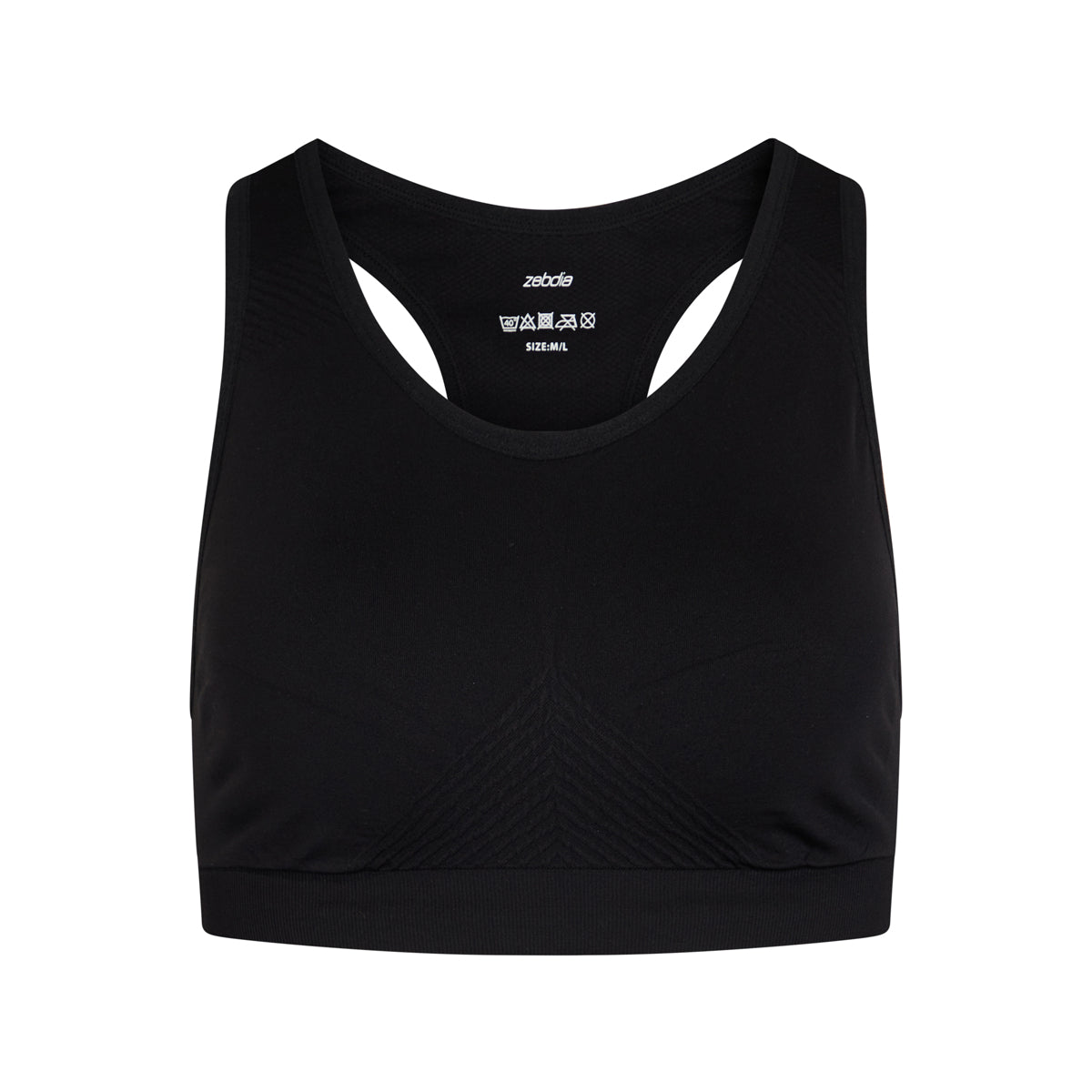 Zebdia sports BH, sort - 35200 - 9001 - Black