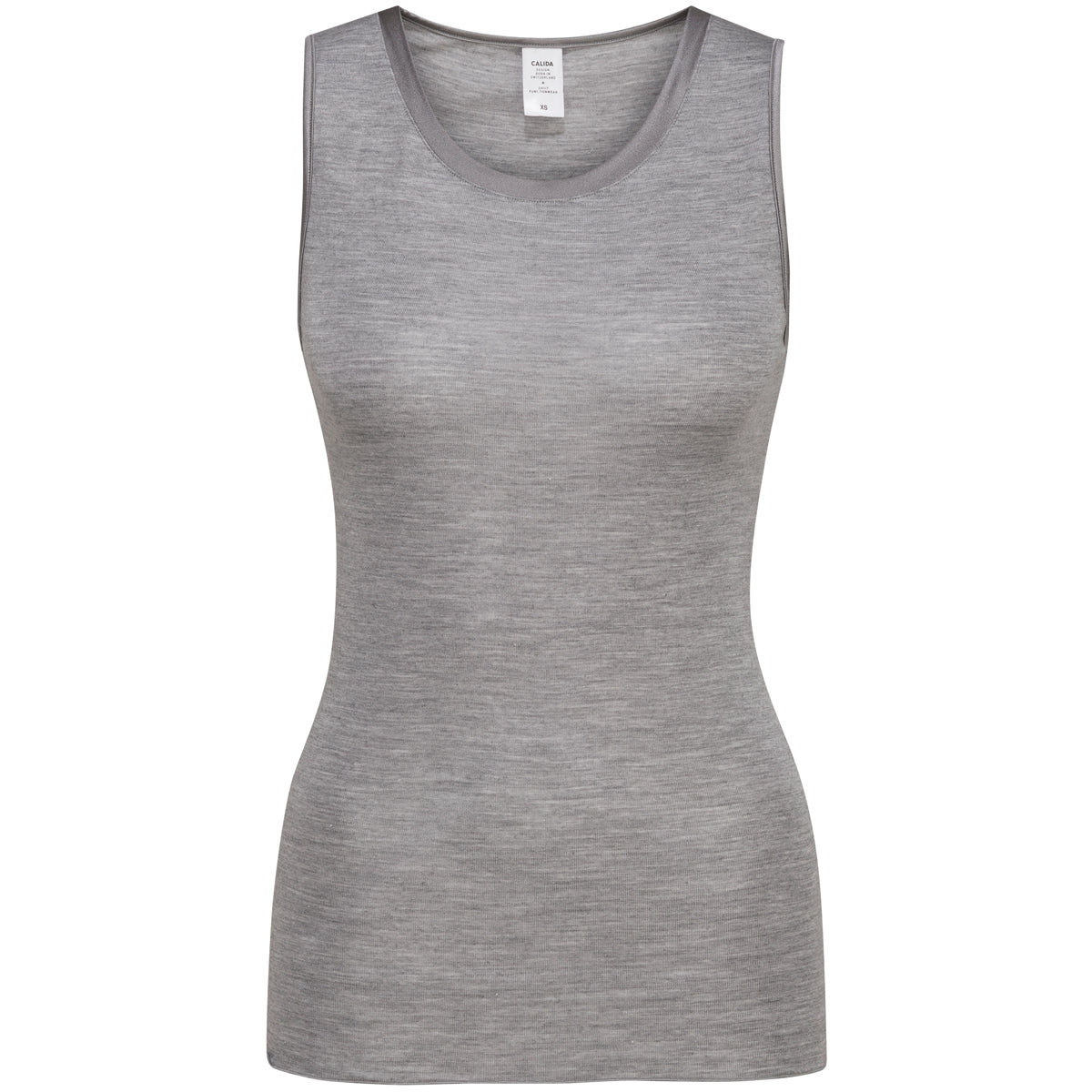 Calida True Confidence Tank top, grå - 12435 - 857 - Platin Melange