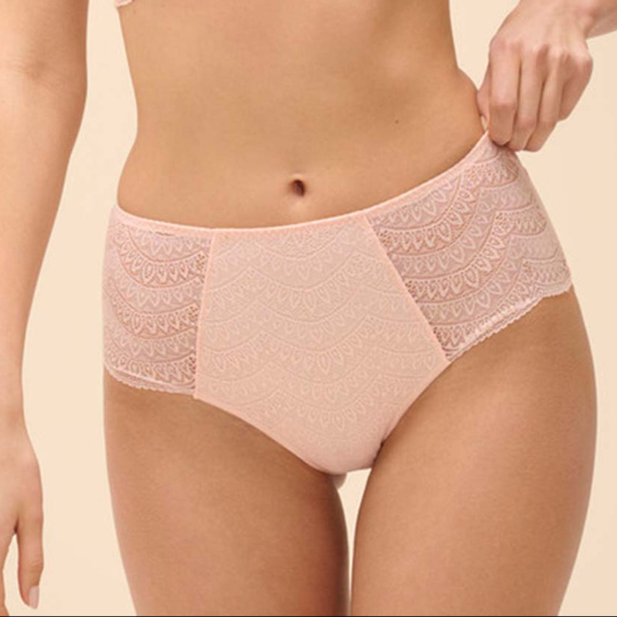 Simone Pérèle Karma maxi trusse, beige - 12V770 - 739 - Peau Rosée