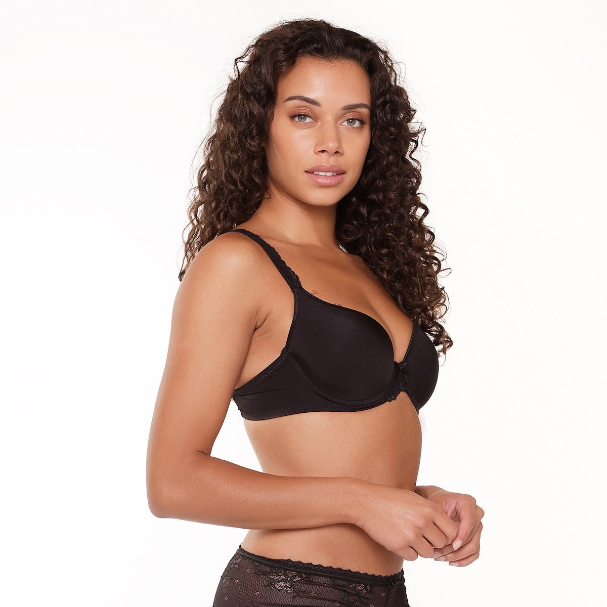 LingaDore Daily BH med bøjle, sort - 1400-1 - 02 - Black