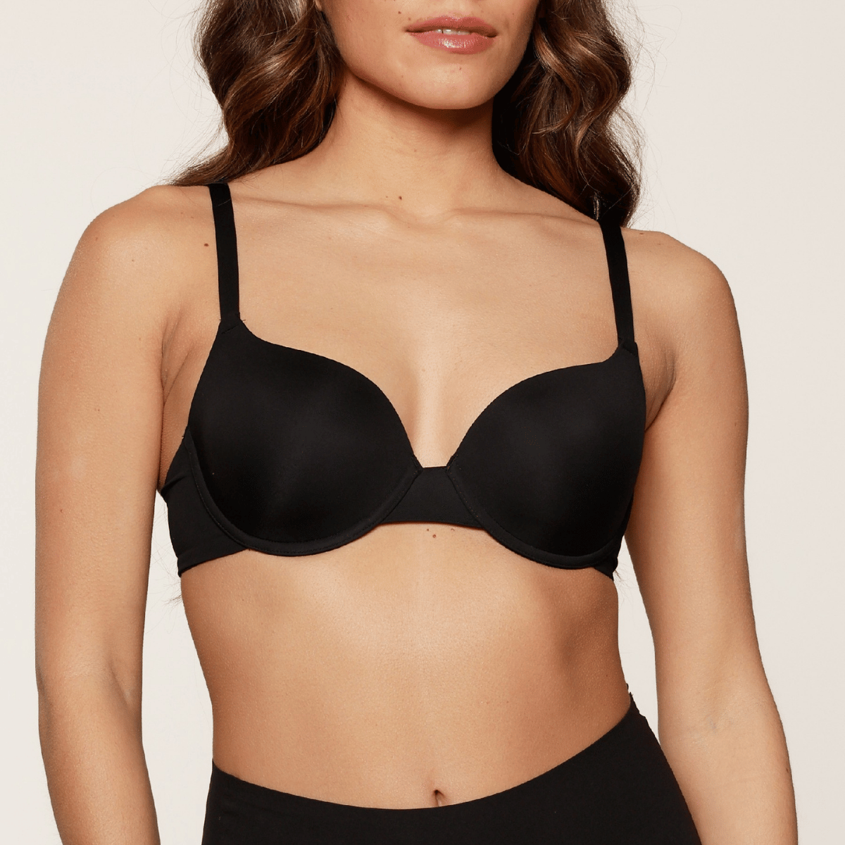 LingaDore Daily BH med bøjle, sort - 1410-1 - 02 - Black