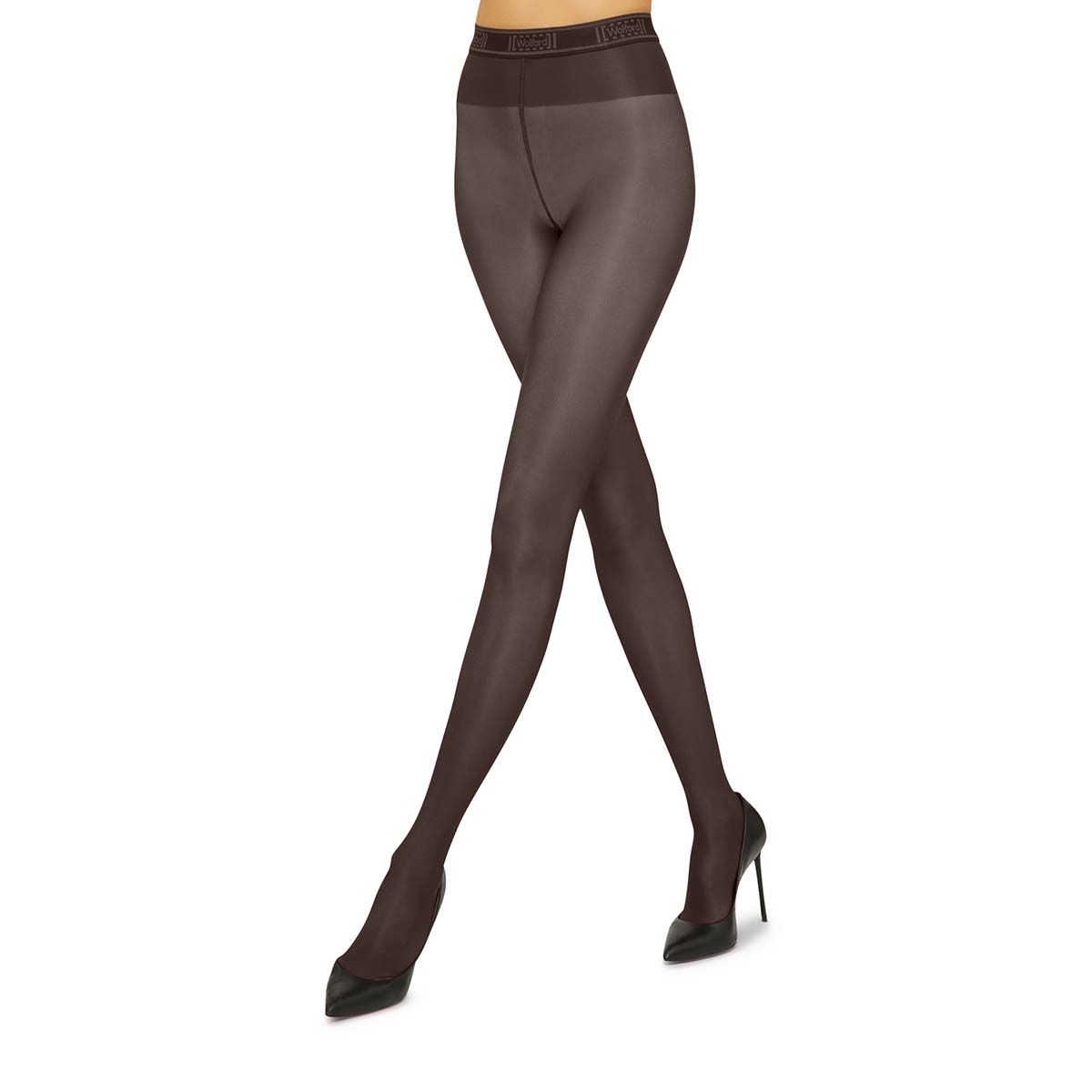 Wolford Neon 40 Denier strømpebukser, brun - 14978 - 4825 - Soft Cacao