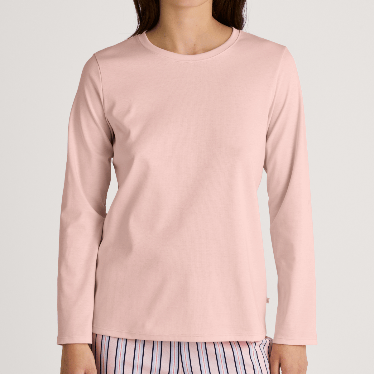 Calida Favourites Sleep nattrøje, rosa - 15357 - 072 - Pearl Blush