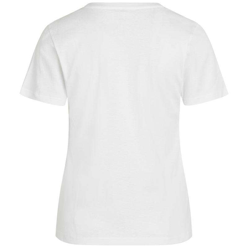 Norvig Ladies V-Neck t-shirt, hvid - 1553 - HVID - White