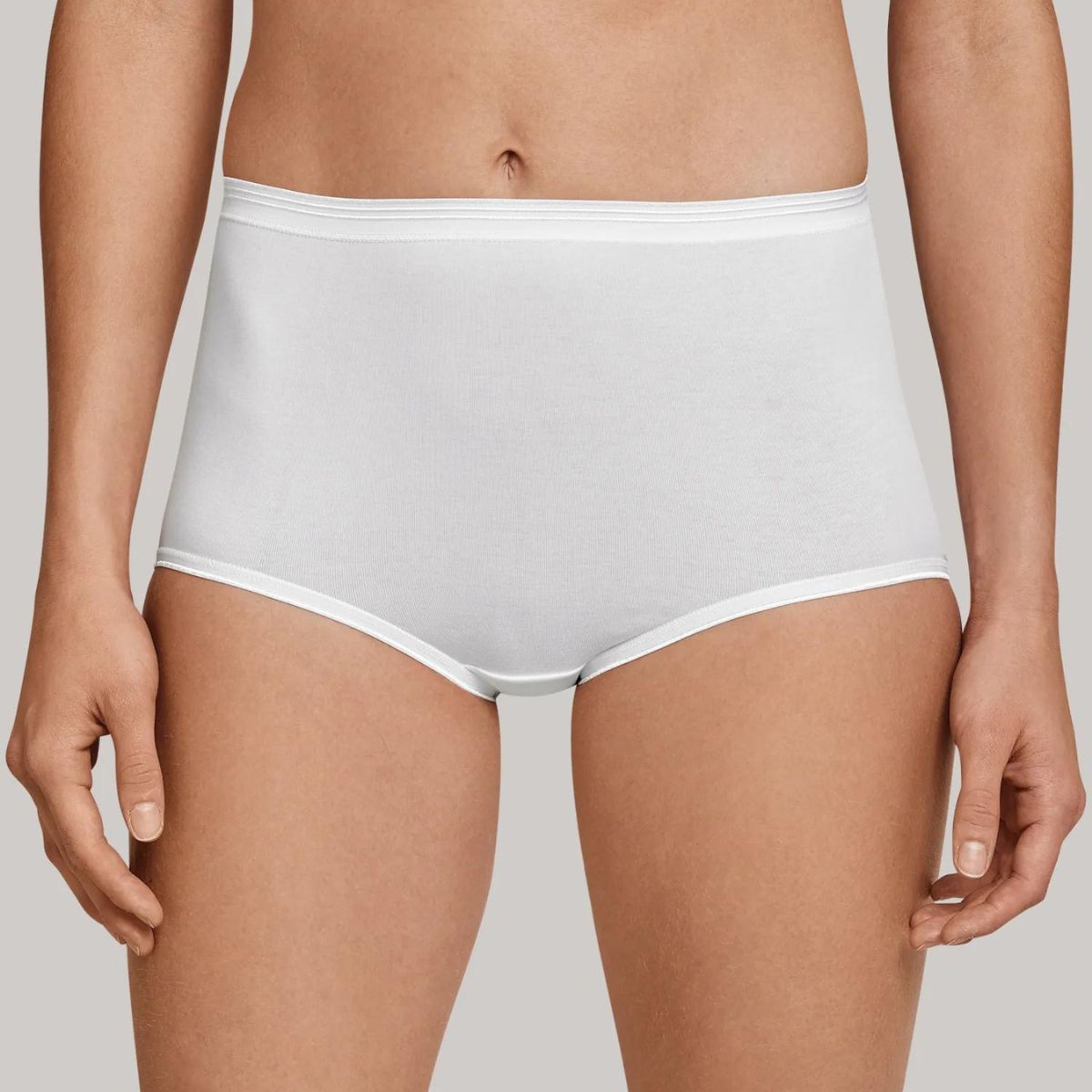 Schiesser maxi trusse, hvid - 155952 - 100 - White