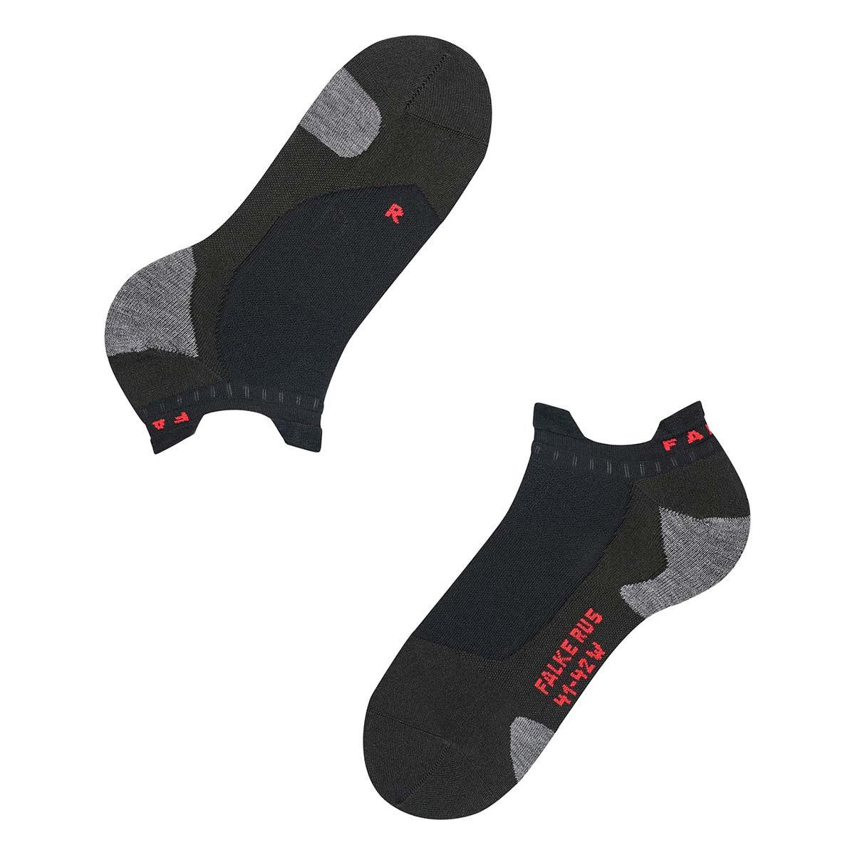Falke Race Running ankelstrømper, sort - 16732 - 3010 - Black-mix