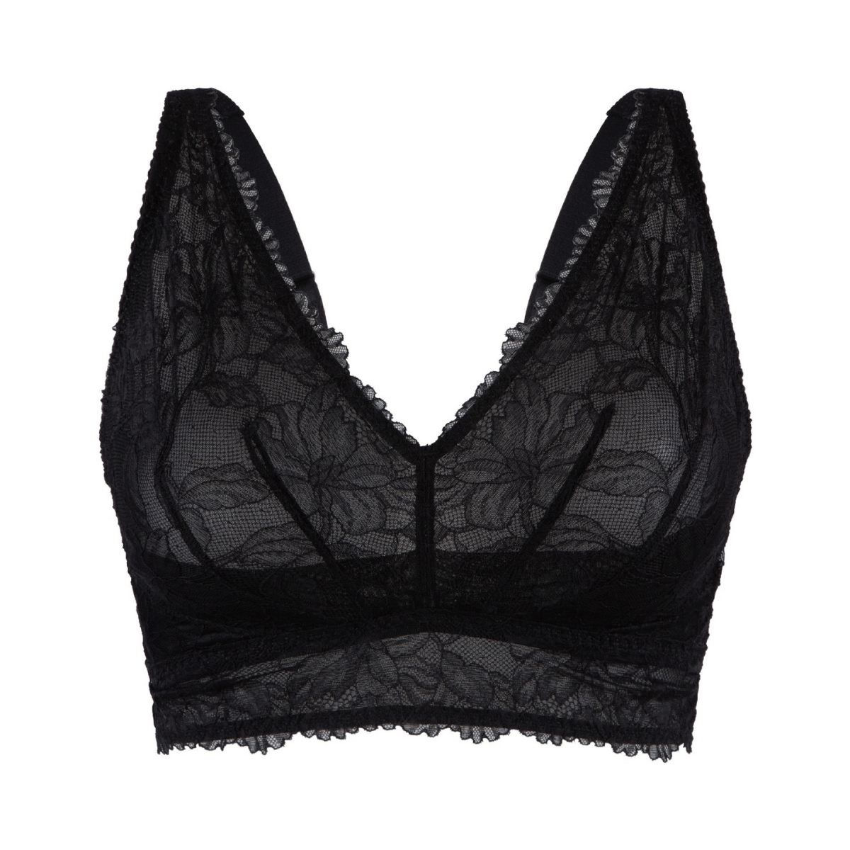 LingaDore Daily bralette BH, sort - 1800P-1 - 02 - Black