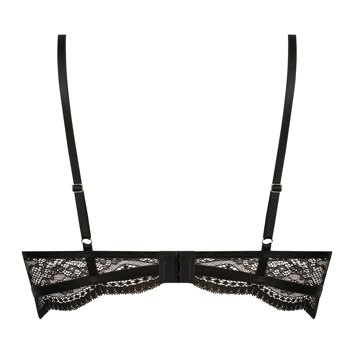 Hunkemöller Isabelle BH med bøjle, sort - 184821 - CAVIAR - Caviar