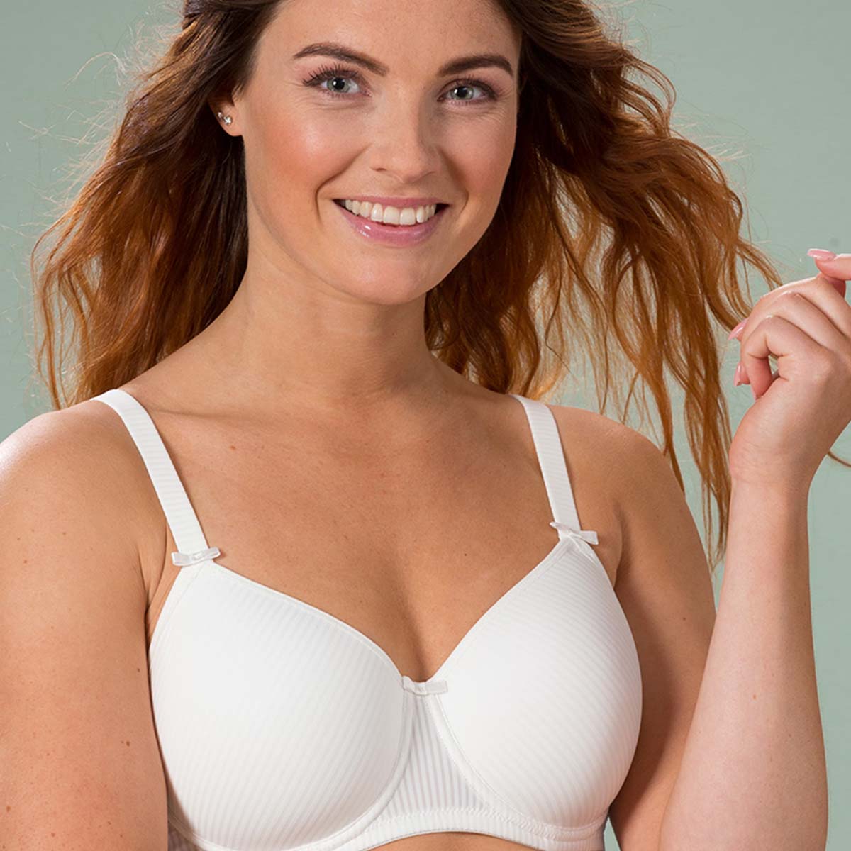 Trofé Sanna BH med bøjle, creme - 19400 - 1300 - Offwhite