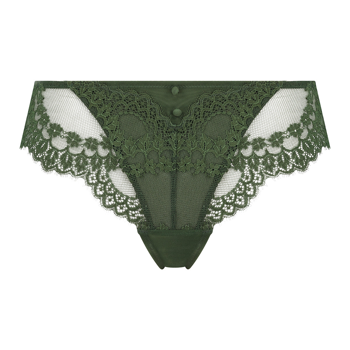 Hunkemöller Daisy brazilian trusse, grøn - 202681 - KOMBU GREEN - Kombu Green
