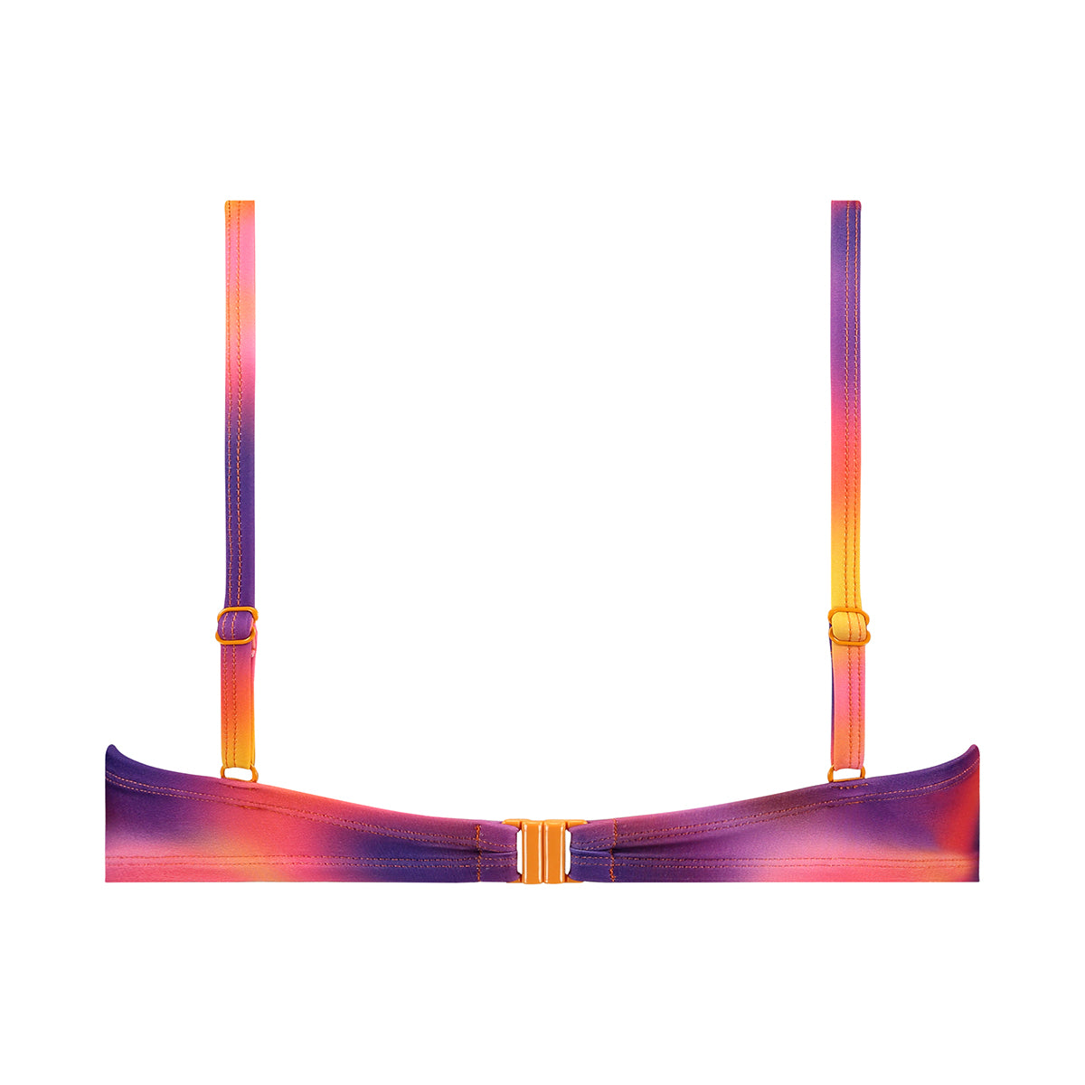 Hunkemöller Sunset Twist bikini top, multi - 204882 - PURPLE - Purple