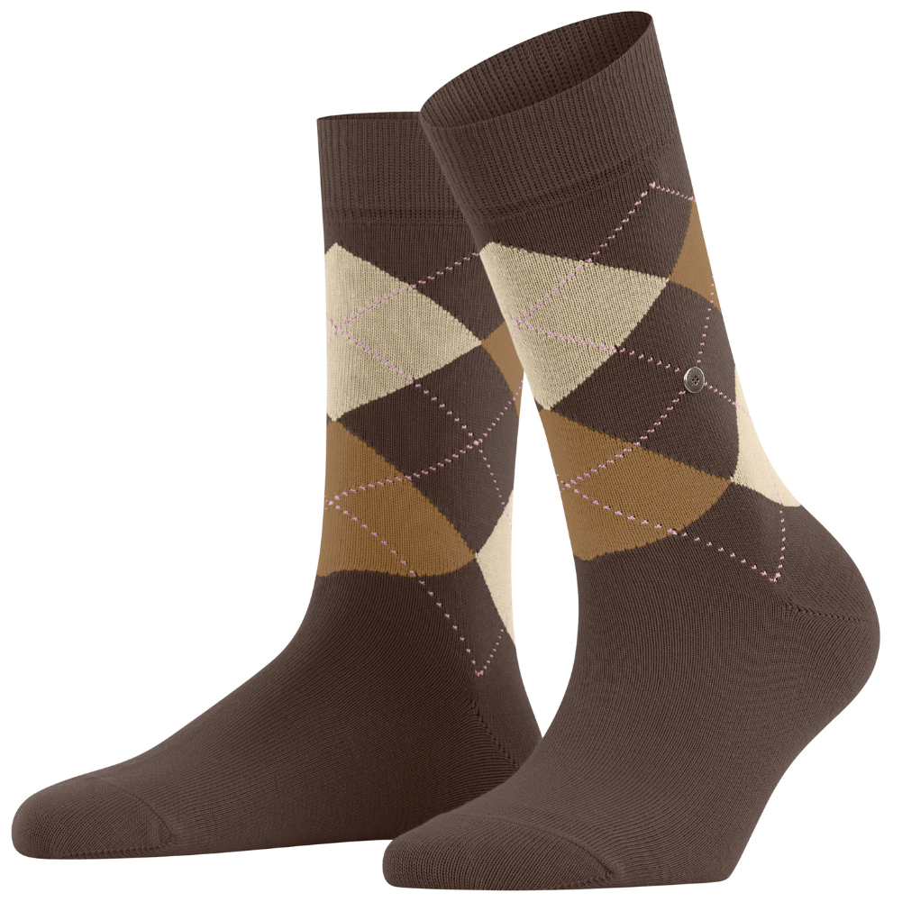 Burlington Queen strømper, brun - 22004 - 5890 - Clay