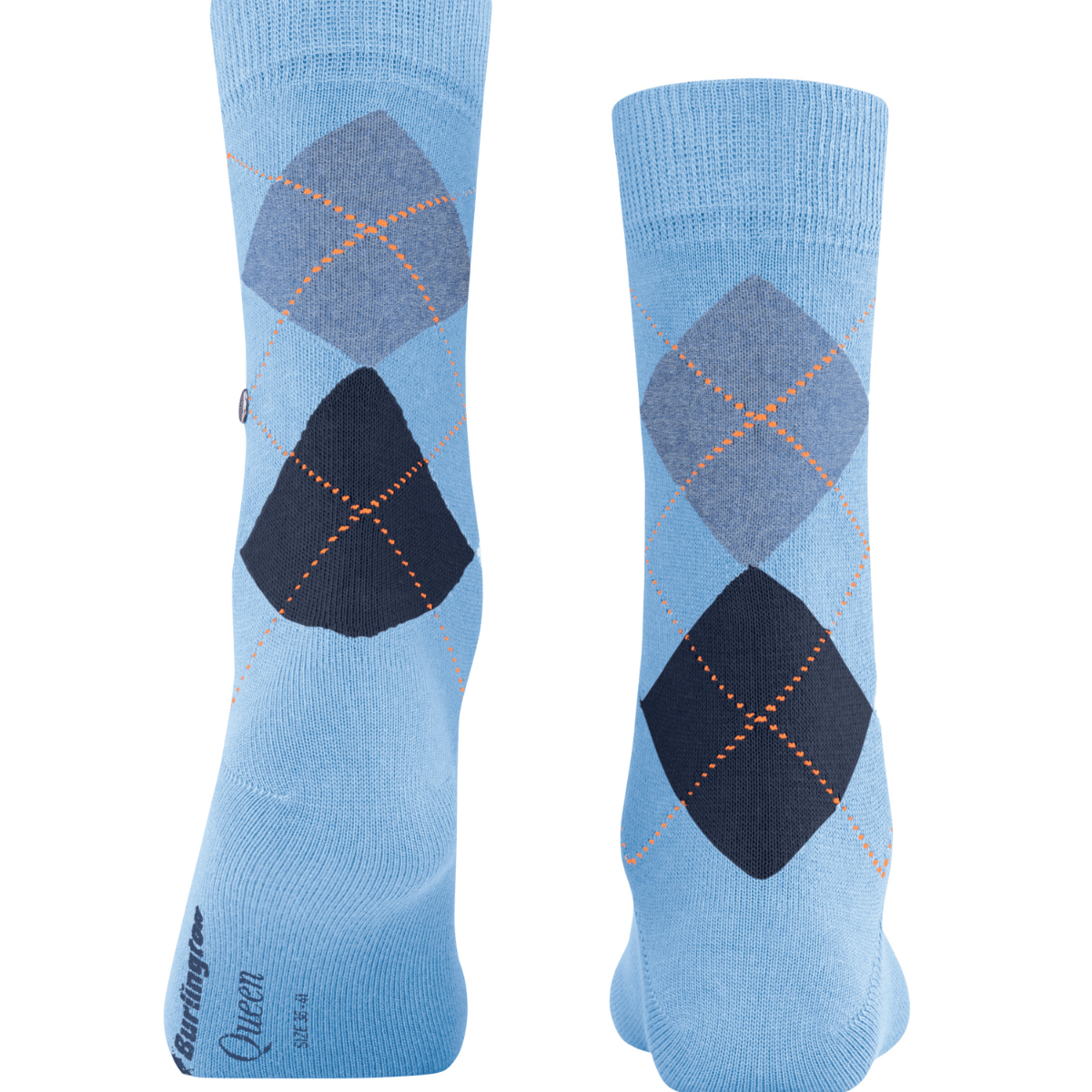 Burlington Queen strømper, lyseblå - 22004 - 6541 - Light Blue