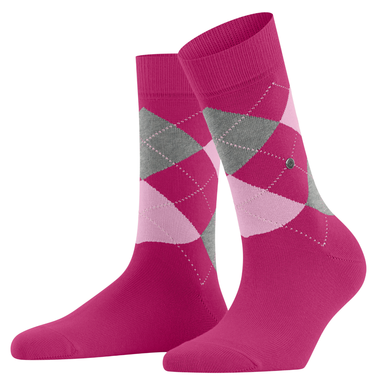 Burlington Queen strømper, pink - 22004 - 8764 - Aubergine