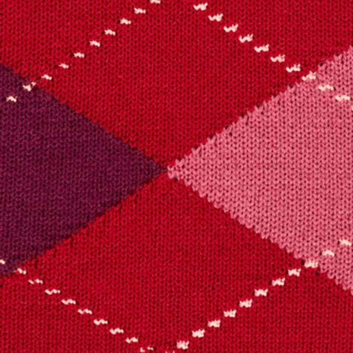 Burlington Marylebone strømper, rød - 22073 - 8033 - Cranberry