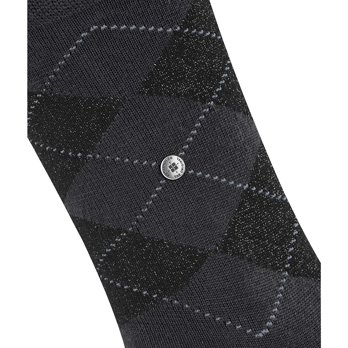 Burlington Marylebone Glitter strømper, sort - 22182 - 3004 - Black