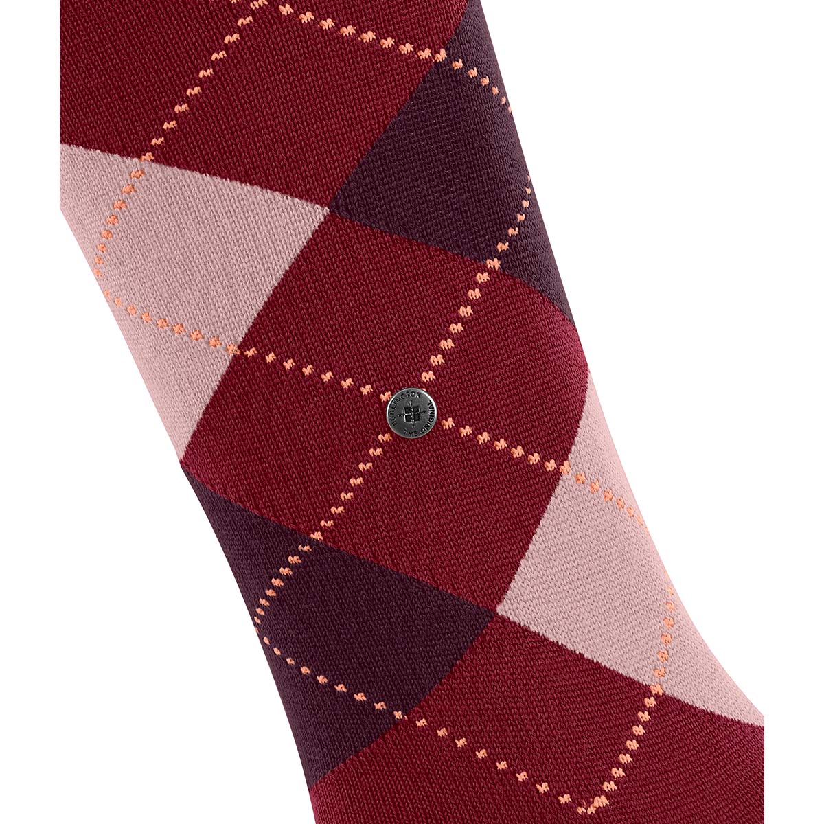 Burlington Marylebone knæstrømper, rød - 22373 - 8033 - Cranberry