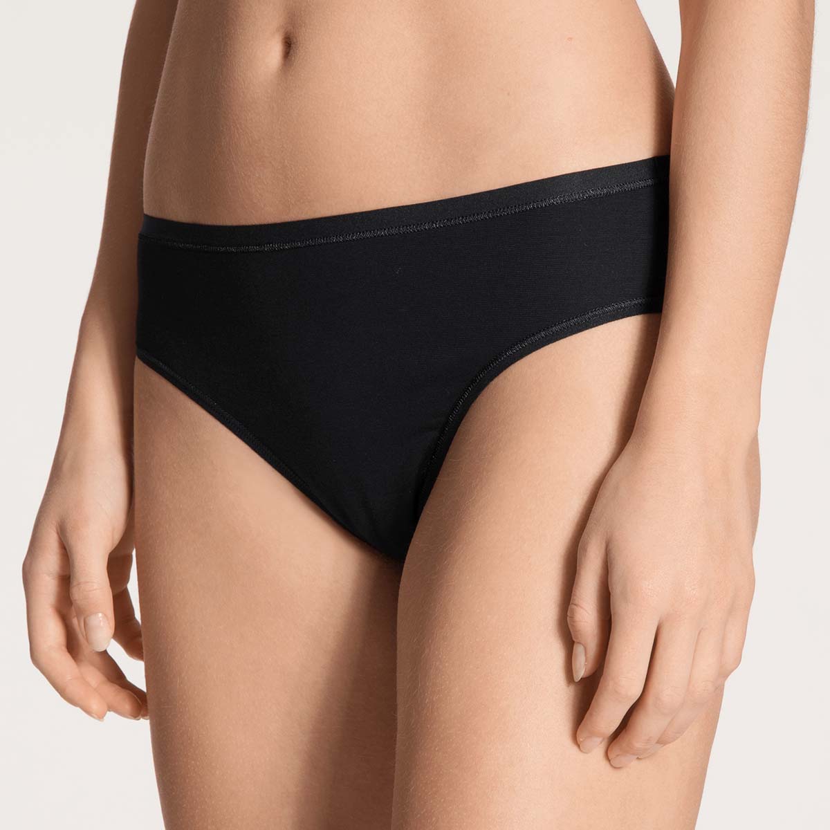 Calida Benefit Women 2-Pack tai trusse, sort - 22601 - 992 - Black