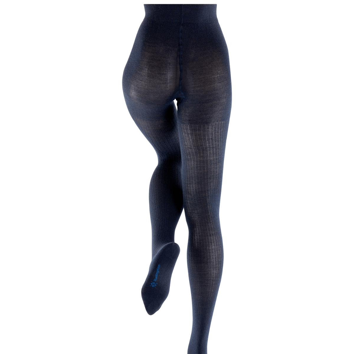 Burlington Rib Couture strømpebukser, blå - 28012 - 6120 - Marine