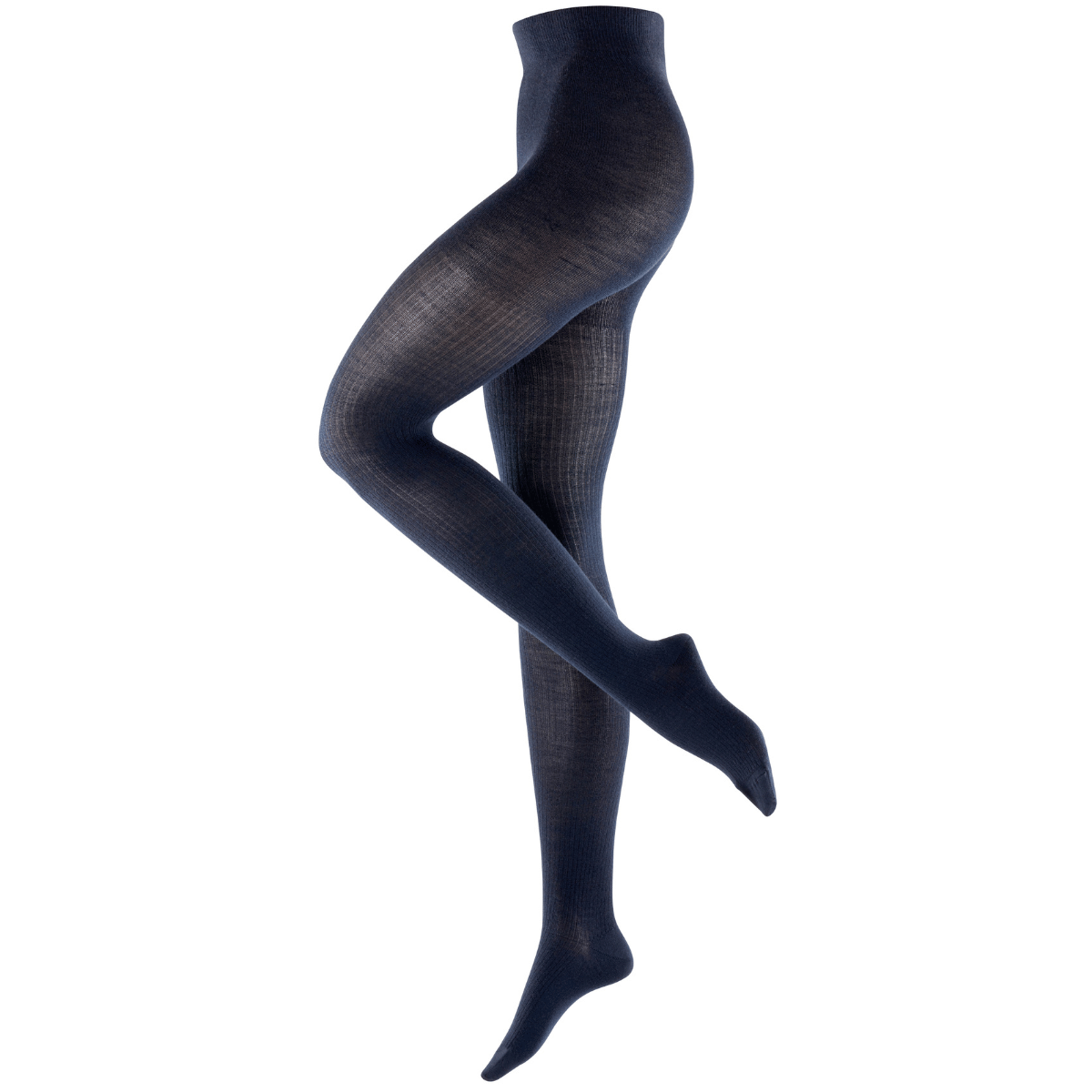 Burlington Rib Couture strømpebukser, blå - 28012 - 6120 - Marine
