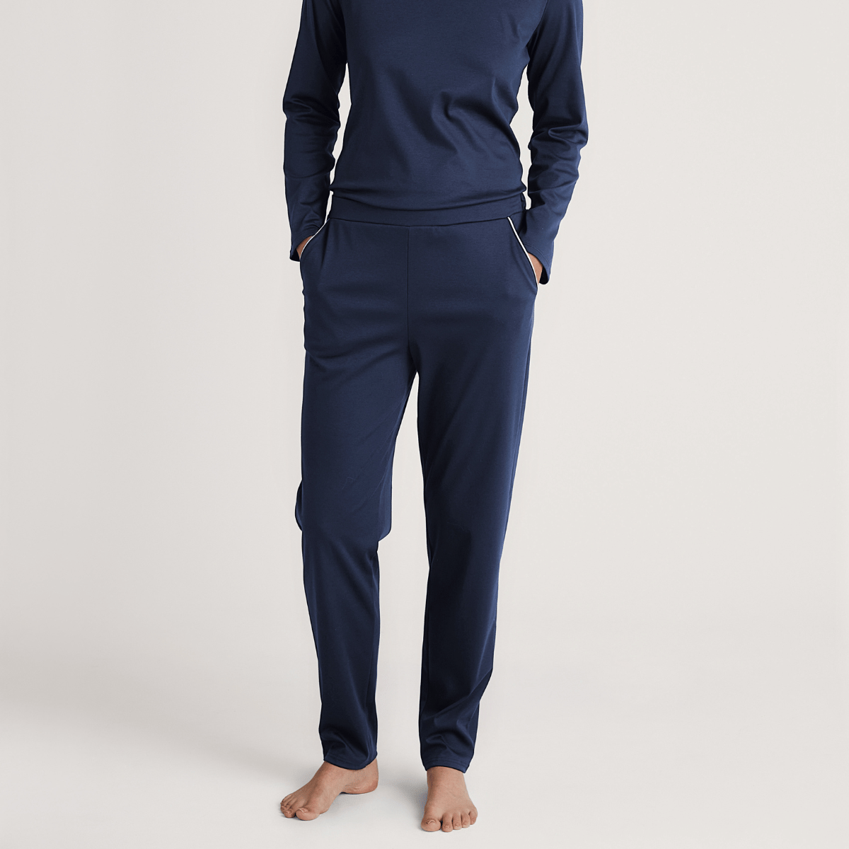 Calida Favourites Dreams natbukser, blå - 29054 - 488 - Peacoat