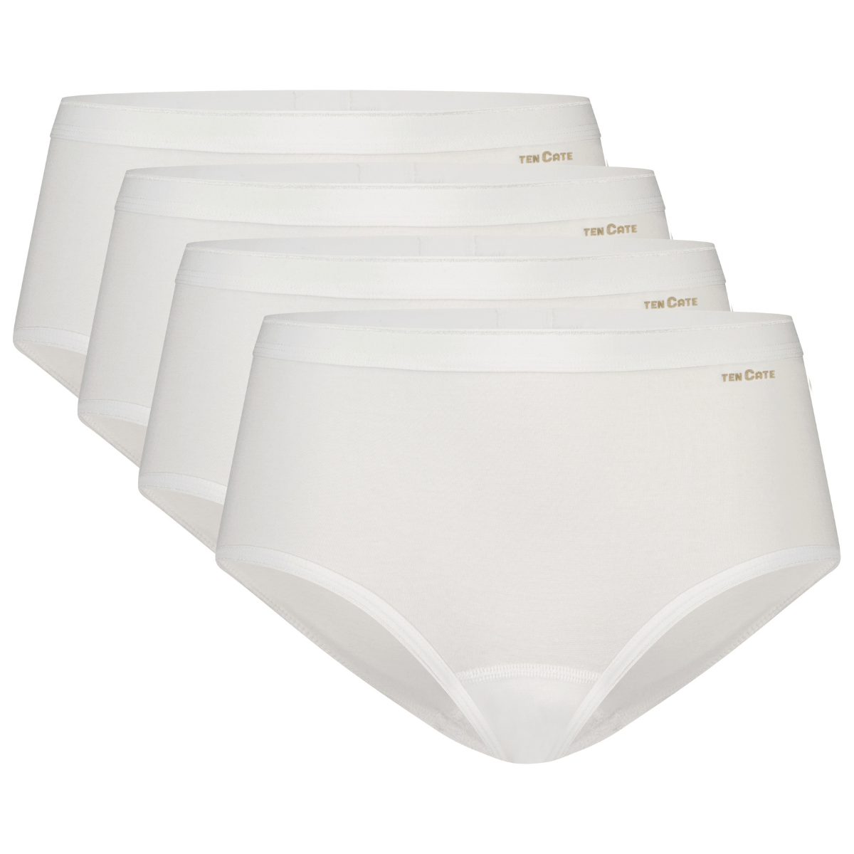 Ten Cate 4-pak midi trusse, hvid - 32418 - 001 - White