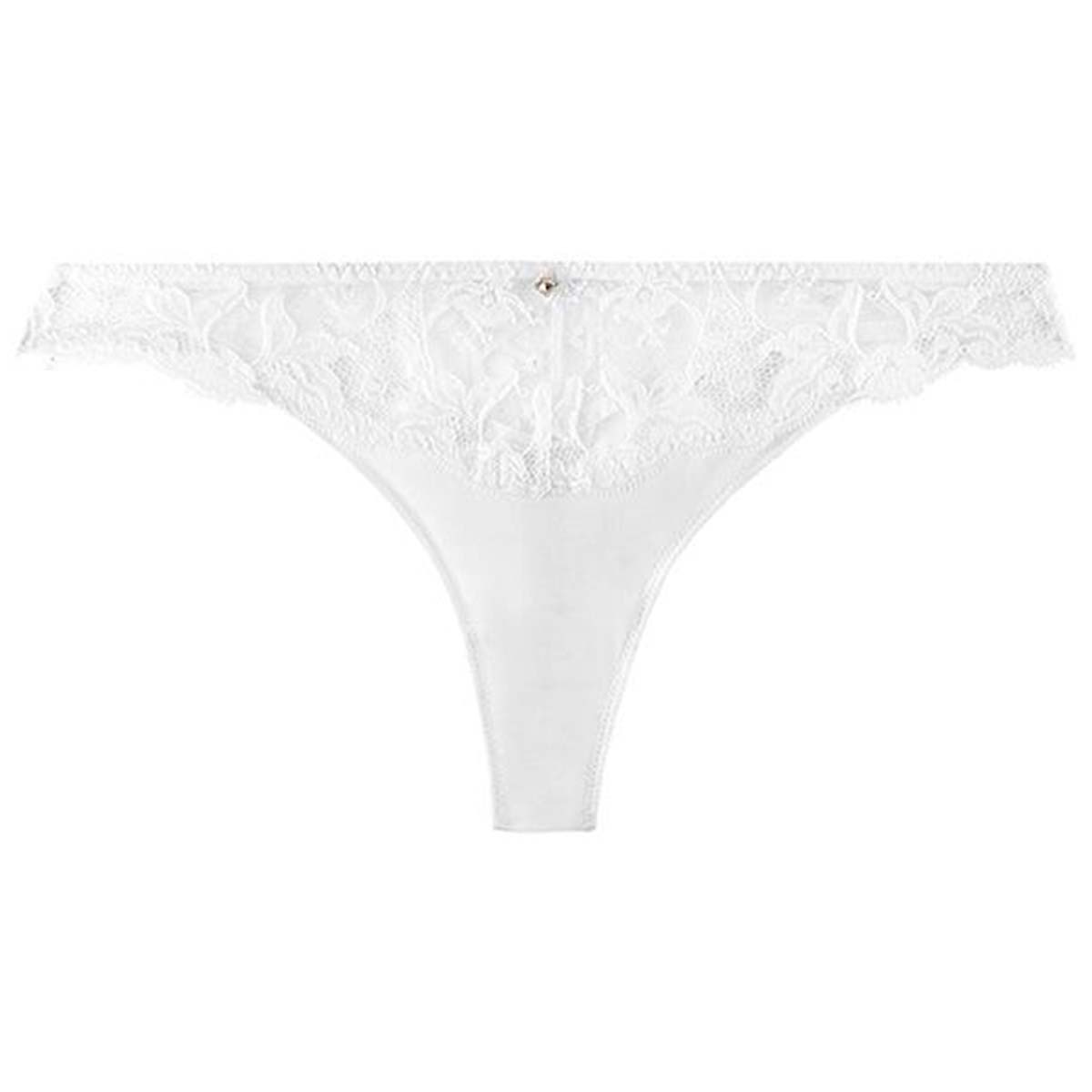Aubade Kiss Of Love tanga trusse, hvid - 2C26 - OPAL - Opale